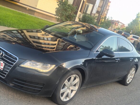 2010 Audi A7 I (4G), чёрный, 1799000 рублей - вид 1