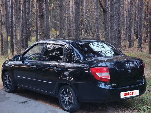 2012 Lada (ВАЗ) Granta I, чёрный, 109999 рублей - вид 13