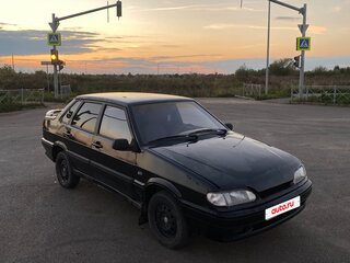 2008 Lada (ВАЗ) 2115, чёрный, 70000 рублей, вид 2