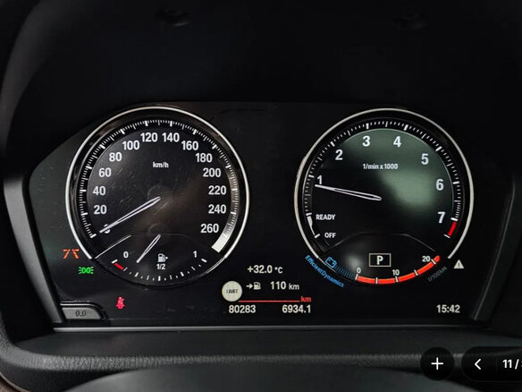 2022 BMW X1 18d sDrive II (F48) Рестайлинг, синий, 2150000 рублей - вид 9