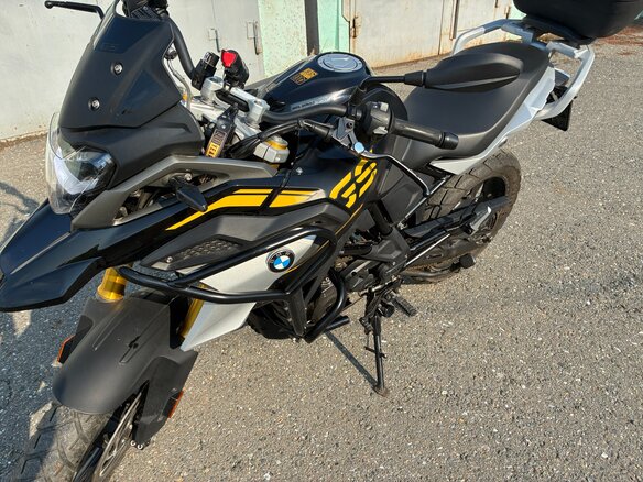 2020 BMW G 310 GS, чёрный, 470000 рублей - вид 7