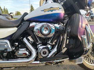 2010 Harley-Davidson Electra Glide, синий, 1150000 рублей, вид 4