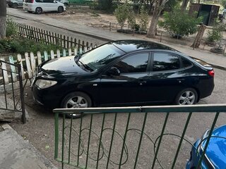 2007 Hyundai Elantra IV (HD), чёрный, 595000 рублей, вид 4