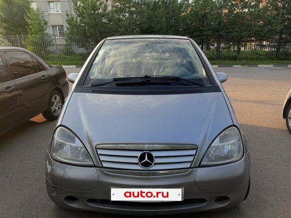 2000 Mercedes-Benz A-Класс 140 I (W168), серебристый, 250000 рублей - вид 1