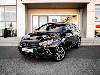 2020 Lada (ВАЗ) Vesta SW Cross I, чёрный, 1170000 рублей, вид 1