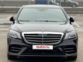 2018 Mercedes-Benz S-Класс 450 VI (W222, C217) Рестайлинг, чёрный, 4250000 рублей, вид 3