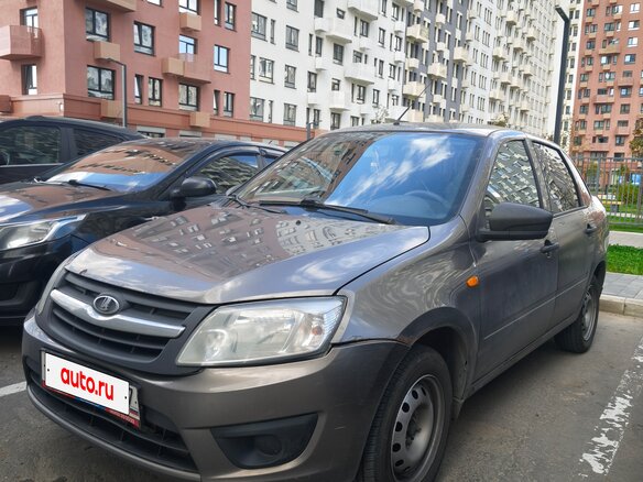2015 Lada (ВАЗ) Granta I, коричневый, 320000 рублей