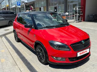 2012 Skoda Fabia II Рестайлинг, красный, 1037000 рублей, вид 2