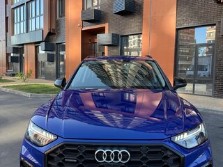 2021 Audi Q5 L 45 TFSI II (FY) Рестайлинг, синий, 4980000 рублей, вид 2