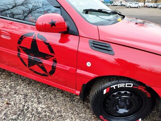 2003 Kia Rio I Рестайлинг, красный, 480000 рублей, вид 1