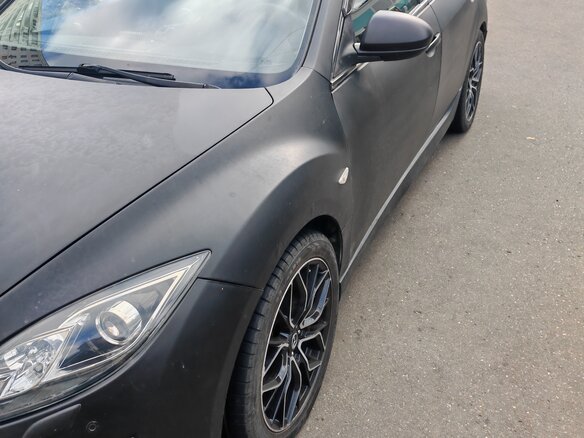 2008 Mazda 6 II (GH), чёрный, 680000 рублей - вид 9
