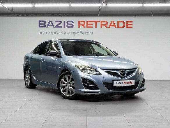 2011 Mazda 6 II (GH) Рестайлинг, голубой - вид 2