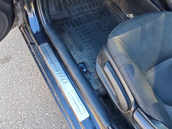 2011 Kia Rio III, чёрный, 580000 рублей - вид 8