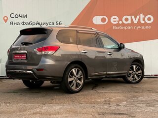 2014 Nissan Pathfinder IV, серый, 1600000 рублей, вид 4