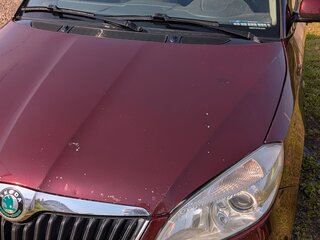 2012 Skoda Fabia II Рестайлинг, красный, 300000 рублей, вид 4