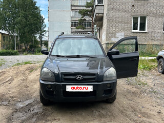 2008 Hyundai Tucson I, чёрный, 960000 рублей, вид 1
