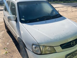 2000 Mazda Demio I (DW), белый, 105000 рублей, вид 2