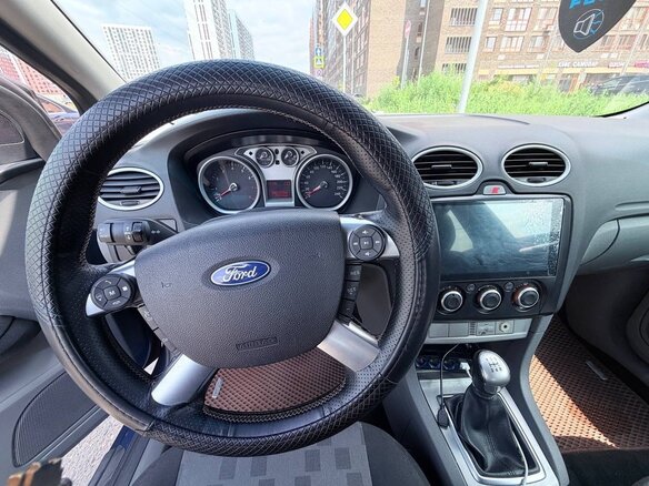 2008 Ford Focus II Рестайлинг, синий - вид 9