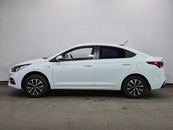2017 Hyundai Solaris II, белый - вид 7