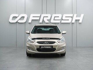 2013 Hyundai Solaris I, бежевый, 789000 рублей, вид 3