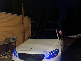 2015 Mercedes-Benz C-Класс AMG 450 AMG IV (W205), белый, 2900000 рублей, вид 2
