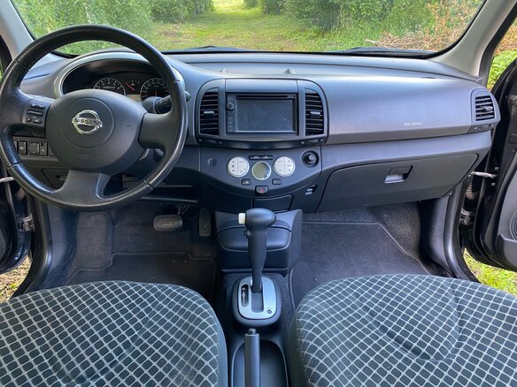 2006 Nissan Micra III (K12), чёрный, 600000 рублей - вид 12