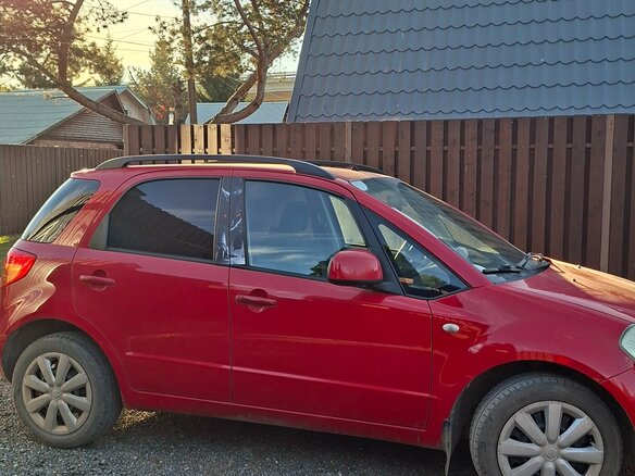 2007 Suzuki SX4 I (Classic), красный, 550000 рублей - вид 4