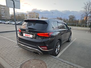 2019 Hyundai Santa Fe IV, чёрный, 2690000 рублей, вид 3