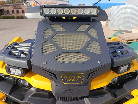 2019 Stels ATV-650 Guepard Trophy, жёлтый, 730000 рублей, вид 3