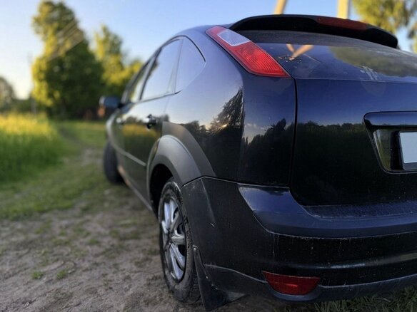 2007 Ford Focus II, чёрный - вид 10
