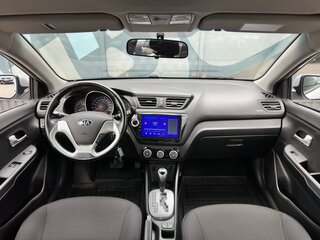 2015 Kia Rio III Рестайлинг, серебристый, 1190000 рублей, вид 2
