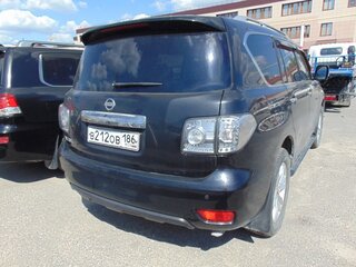 2012 Nissan Patrol VI (Y62), чёрный, 1410320 рублей, вид 3