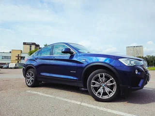 2017 BMW X4 28i I (F26), синий, 2290000 рублей, вид 5