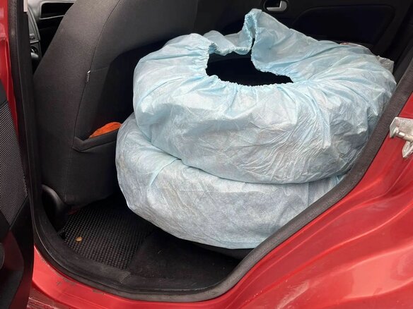 2007 Ford Fiesta Mk5, красный, 365000 рублей - вид 12