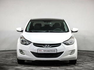 2013 Hyundai Elantra V (MD) Рестайлинг, белый, 810000 рублей, вид 2