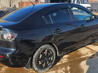 2008 Mazda 3 I (BK) Рестайлинг, чёрный, 600000 рублей, вид 5