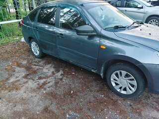 2015 Lada (ВАЗ) Granta I, серебристый, 400000 рублей, вид 4
