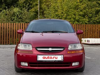 2004 Chevrolet Aveo I, красный, 300000 рублей, вид 2