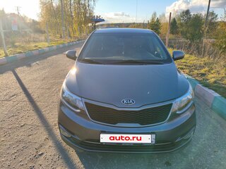 2016 Kia Rio III Рестайлинг, серый, 970000 рублей, вид 2