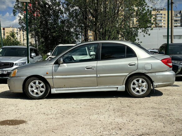 2003 Kia Rio I Рестайлинг, серебристый - вид 8