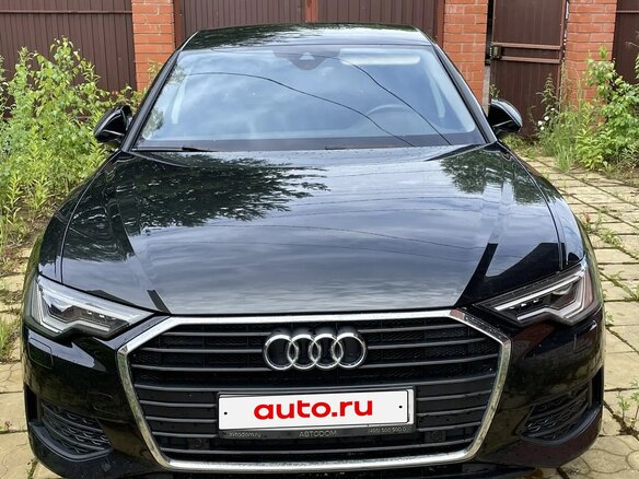 2021 Audi A6 40 TDI V (C8), чёрный, 4600000 рублей - вид 1