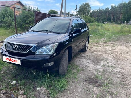 2008 Lexus RX 350 II Рестайлинг, чёрный, 1189000 рублей, вид 4