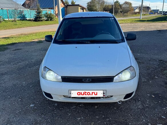 2012 Lada (ВАЗ) Kalina I, белый - вид 1
