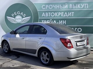 2012 Chevrolet Aveo II, серебристый, 540000 рублей, вид 5