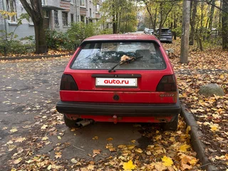 1988 Volkswagen Golf II, красный, 160000 рублей, вид 5