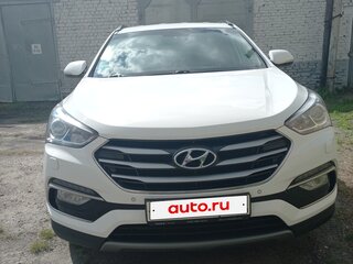2018 Hyundai Santa Fe III Рестайлинг, белый, 2350000 рублей, вид 2