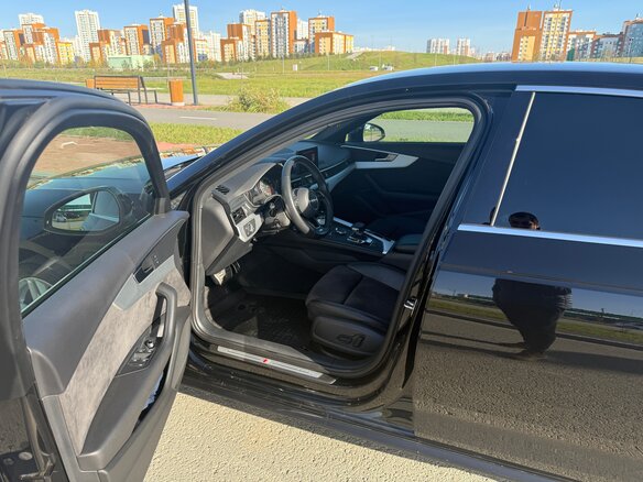 2019 Audi A4 V (B9), чёрный, 3400000 рублей - вид 13