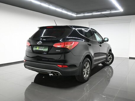 2013 Hyundai Santa Fe III, чёрный, 1595000 рублей, вид 2