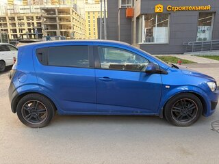 2012 Chevrolet Aveo II, синий, 560000 рублей, вид 4