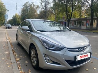 2015 Hyundai Elantra V (MD) Рестайлинг, серебристый, 760000 рублей, вид 4